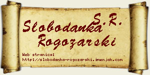 Slobodanka Rogožarski vizit kartica